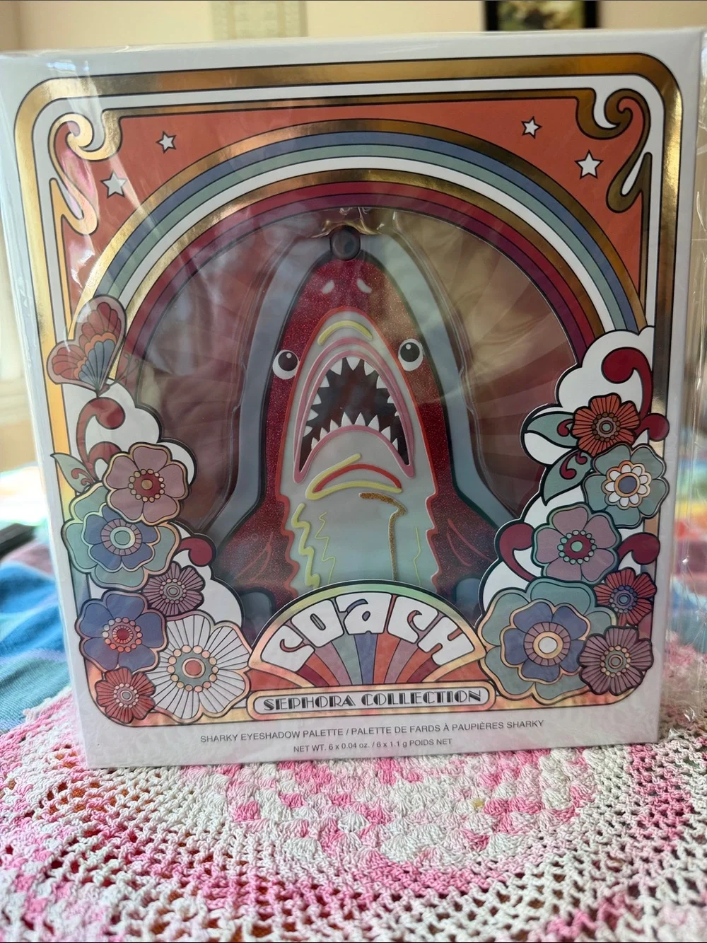 🦈💐🦈 COACH X SEPHORA COLLECTION SHARKY EYESHADOW PALLETTE🦈💐🦈 NWT 🦈💐🦈